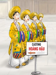Hoàng hậu bị soi từng li, thứ phi đại đại qua vòng casting