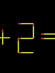 Thử tài IQ: Di chuyển một que diêm để 11+2=9 thành phép tính đúng