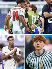 Danh tính nam cầu thủ Argentina 'vô duyên' bị Bellingham tát đầu