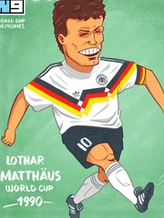 Tượng đài World Cup P.14: 'Tiểu hoàng đế' Lothar Matthaus đòi nợ Argentina
