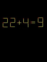 Thử tài IQ: Di chuyển một que diêm để 22+4=9 thành phép tính đúng
