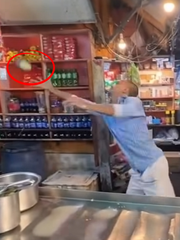 Thanh niên đang thể hiện thì gặp sự cố