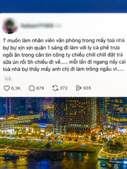 Ước mơ làm 'dân văn phòng quận 1' gây tranh cãi trên Threads