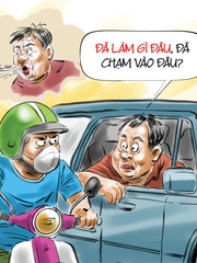 Ra đường gặp 'hổ báo', nhớ... hiền trước