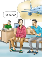 Ông 'đá gà' lên phường uống trà gặp ngay người có 'thú vui lạ'