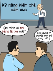 Phần thi bằng lái có tên... kỹ năng mềm