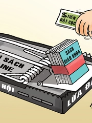 Phụ huynh 'sập bẫy' sách giáo khoa mua qua mạng
