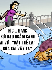 Vứt rác xuống kênh, mất ý thức và mất cả tiền
