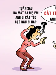 Ra mắt ba mẹ vợ tương lai vào đúng tháng cô hồn