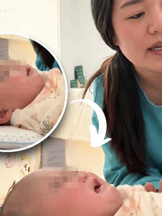 Con khóc mãi không ngủ, mẹ trẻ dùng hàm số bậc 2 để... ru
