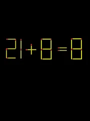 Thử tài IQ: Di chuyển một que diêm để 21+8=8 thành phép tính đúng