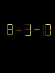 Thử tài IQ: Di chuyển một que diêm để 8+3=10 thành phép tính đúng
