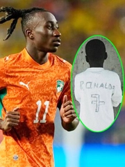 Lý do chiếc áo Ronaldo thời thơ ấu của Diomande gây sốt cõi mạng