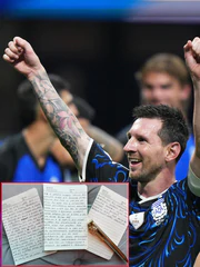 Chuyên gia giám định ‘đọc’ điều Messi che giấu qua nét chữ của bức thư tay