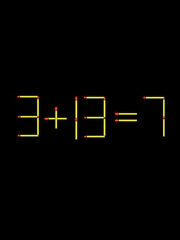 Thử tài IQ: Di chuyển một que diêm để 3+13=7 thành phép tính đúng