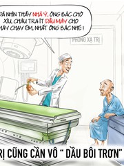 Máy xạ trị cũng cần 'dầu bôi trơn'?