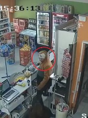 Đang trộm thì phải nhập vai... nhân viên, đứng bán hàng cho khách luôn