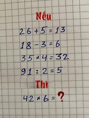 Rèn luyện trí não với câu đố toán học (P20)