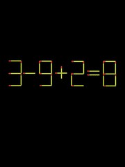 Thử tài IQ: Di chuyển một que diêm để 3-9+2=8 thành phép tính đúng