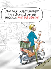 Shipper 'phát thải cao' gặp khách ở 'vùng phát thải thấp'