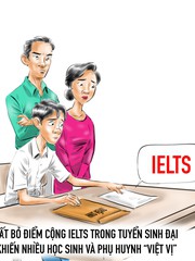 Phụ huynh việt vị trước đề xuất bỏ điểm cộng IELTS