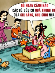 Chị Hằng, chú Cuội cam kết 'mưa cực đoan' vẫn có Trung thu