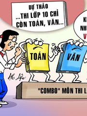 Tiếng Anh sắp rời 'combo' thi lớp 10?