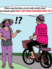 Chuyện tờ vé số: Kinh nghiệm ở xa, nhọc nhằn ở gần