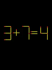 Thử tài IQ: Di chuyển một que diêm để 3+7=4 thành phép tính đúng