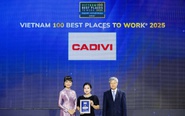 CADIVI vào Top 20 ‘Nơi làm việc tốt nhất Việt Nam 2025’