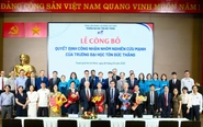 Trường đại học Tôn Đức Thắng Phát triển nhóm nghiên cứu mạnh