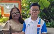Cô giáo dẫn học trò ra sân chơi quốc tế
