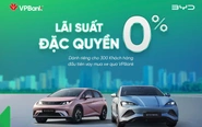 Sở hữu ngay xe điện BYD với lãi suất 0%