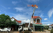Sửa chữa điện hotline giữa nắng nóng cao nguyên