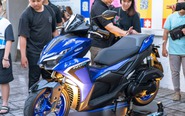 Yamaha NVX 2025 trưng bày ở Việt Nam, kỳ vọng giá tốt để đấu Honda Air Blade
