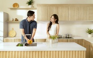 Chậu rửa bát phong cách Nhật Tari Smooth Series
