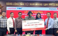 Biết trúng vé số Vietlott 127 tỉ, người đàn ông nói ‘cảm giác khá bình tĩnh’