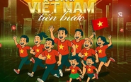 Hàng trăm ngàn người cả nước sẽ mặc áo cờ đỏ sao vàng, hát quốc ca để Cùng Việt Nam tiến bước