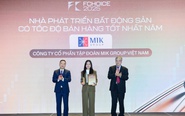 MIK Group được vinh danh 'tốc độ bán hàng tốt nhất năm'