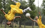 Trung Quốc đưa kung fu Thiếu Lâm vào đào tạo bóng đá