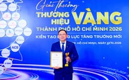 ACB nhận hai danh hiệu tại Giải thưởng Thương hiệu Vàng TP.HCM 2026