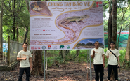 Nhóm nghiên cứu Đại học Duy Tân góp phần bảo tồn ‘Nhông cát Ngô Văn Trí’