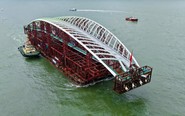 Khoảnh khắc đặc biệt: Nhịp cầu đi bộ qua sông Sài Gòn đến Cần Giờ, gặp dự án đường vượt biển
