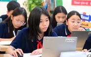 Học sinh từ lớp 6 đến lớp 12 có thể kiểm tra định kỳ trên máy tính, dùng học bạ số