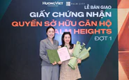 Palm Heights trao sổ hồng đợt 1: Khẳng định năng lực thực thi