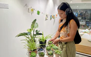 Đến triển lãm của nghệ sĩ Pháp, xem cây cối phát tín hiệu