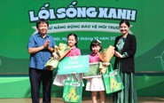 Học sinh lớp 2 ở Quảng Trị giành giải nhất, nhì làm video truyền thông về lối sống xanh