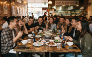 Sếp lương cao, chức lớn thì nên trả tiền cho bữa ăn?