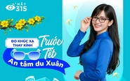 Chọn kính đẹp chơi Tết