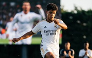 Con trai Ronaldo tập luyện cùng U16 Real Madrid